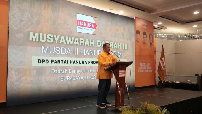 DPD Partai Hanura Jawa Timur menggelar Musda