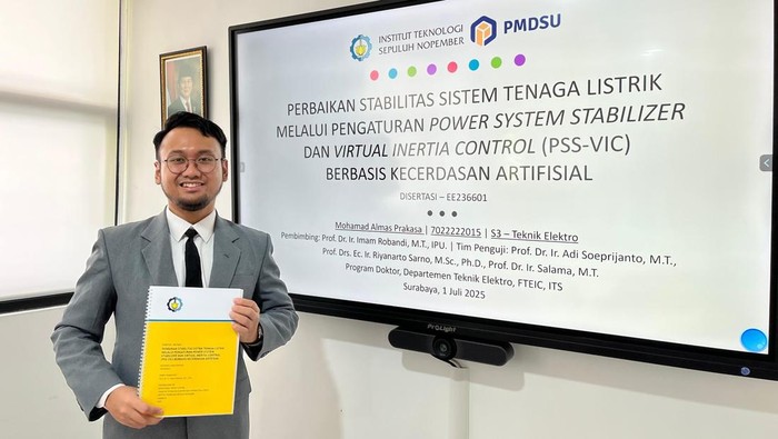 Kisah Mahasiswa ITS Raih Gelar Doktor di Usia 25 Tahun