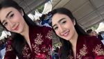 Febby Rastanty Happy Suami Naik Pangkat dan Terjun Payung di HUT Bhayangkara