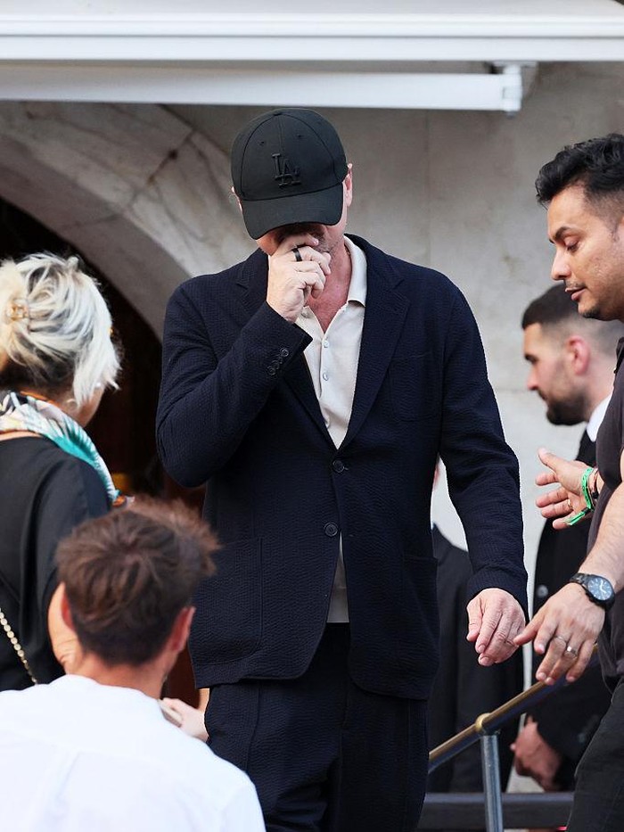 VENICE, ITALY - JUNE 26: Leonardo Di Caprio is sighting ahead of Jeff Bezos and Lauren Sanchez Wedding at Hotel Gritti on June 26, 2025 in Venice, Italy. (Photo by Ernesto Ruscio/GC Images)