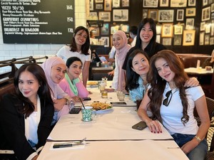 Gaya Geng Cendol Kumpul Lagi, Pesona Nagita Slavina-Olla Ramlan Banjir Pujian