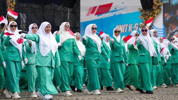 Hari Bhayangkara pada 1 Juli 2025 berlangsung meriah. Ada 3.795 dari unsur masyarakat turut berpartisipasi memeriahkan acara Hari Bhayangkara ke-79 tersebut. (Dok istimewa).