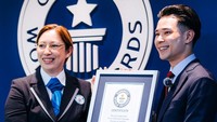Dilihat dari Instagram, Rabu (2/7/2025), YouTuber Jess No Limit menerima Guinness World Records untuk Channel YouTube Berbahasa Indonesia dengan Subscribers Terbanyak di Shibuya, Jepang. Penghargaan itu didapat pada 13 Juni 2025. (Foto: dok Instagram jessnolimit)