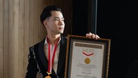 Pada 13 Maret 2025, Jess No Limit dianugerahi Rekor MURI atas Rekor Kanal YouTube dengan Subscriber Terbanyak di Asia Tenggara. (Foto: dok Instagram jessnolimit)