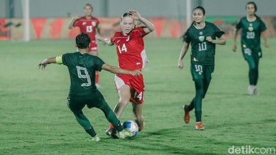Timnas Putri Indonesia Tumbang dari Pakistan