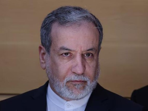 Iranian Foreign Minister Abbas Araqchi arrives to Lebanon to meet with Lebanese officials, at Beirut international airport, Lebanon, June 3, 2025. REUTERS/Mohamed Azakir/File photo Purchase Licensing Rights