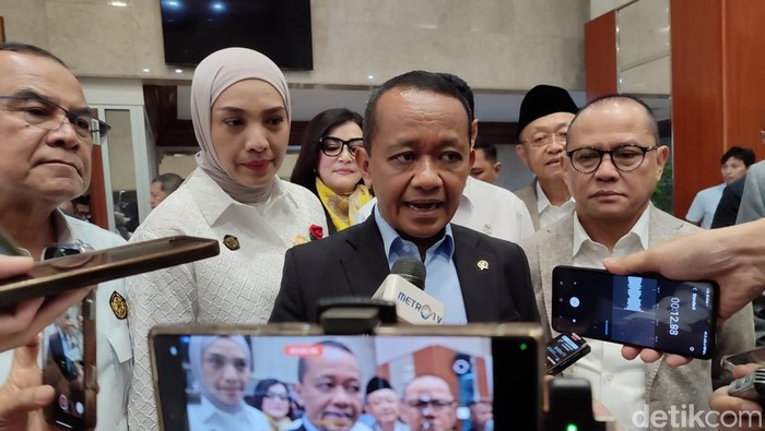 Menteri Energi dan Sumber Daya Mineral (ESDM) Bahlil Lahadalia