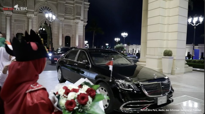 Mercedes-Maybach S600 Guard tunggangan Prabowo di Arab Saudi