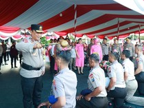 Kado HUT ke-79 Bhayangkara, 2.967 Personel Polda Jatim Naik Pangkat