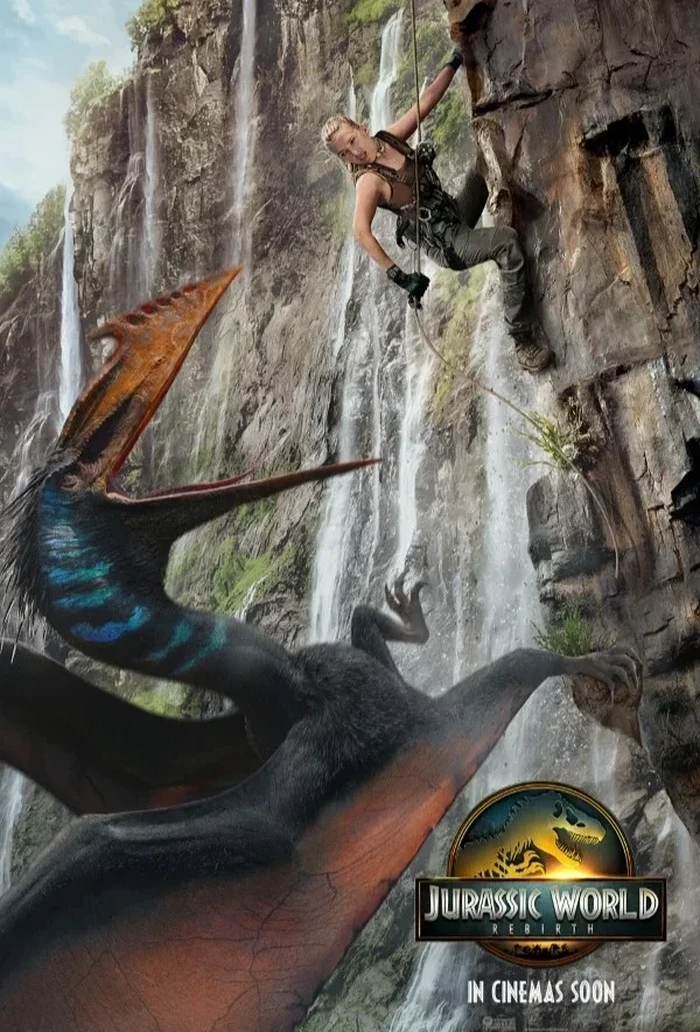 Poster Film Jurassic World: Rebirth.