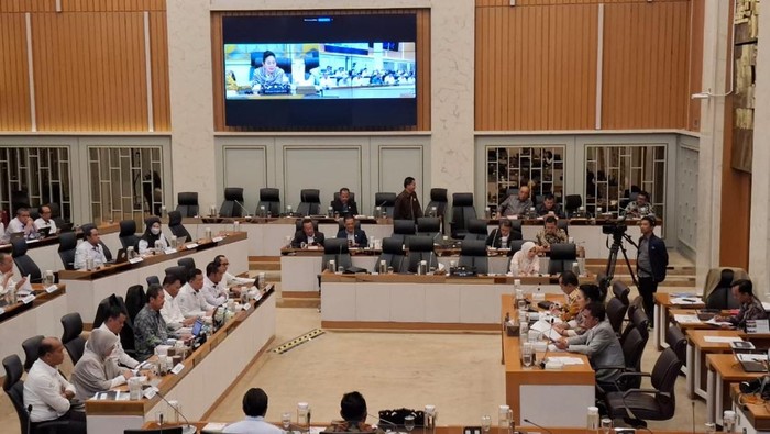 Raker Menteri KKP dengan Komisi IV DPR RI, di Gedung DPR