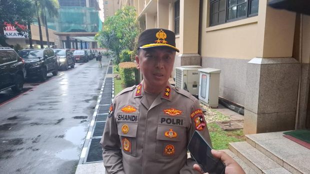 Kadiv Humas Polri Irjen Sandi Nugroho di kompleks Mabes Polri, Jakarta Selatan, Rabu (2/7/2025).