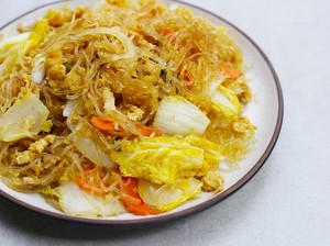 Resep Tumis Suun Telur dan Ebi Buat Makan Siang Lezat