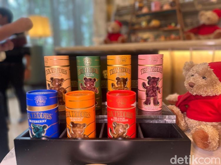 Ada Teh Buah Rempah di Sajian Gummy Bear yang Menggemaskan