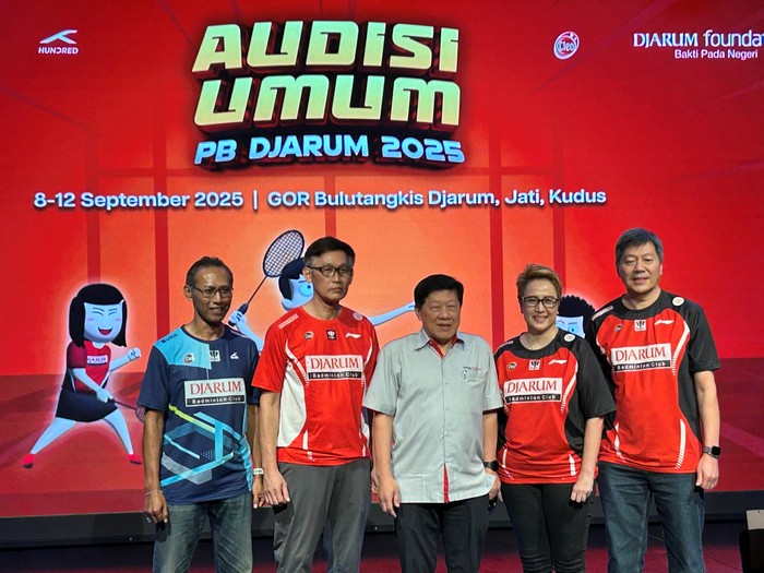 Konferensi pers Audisi PB Djarum