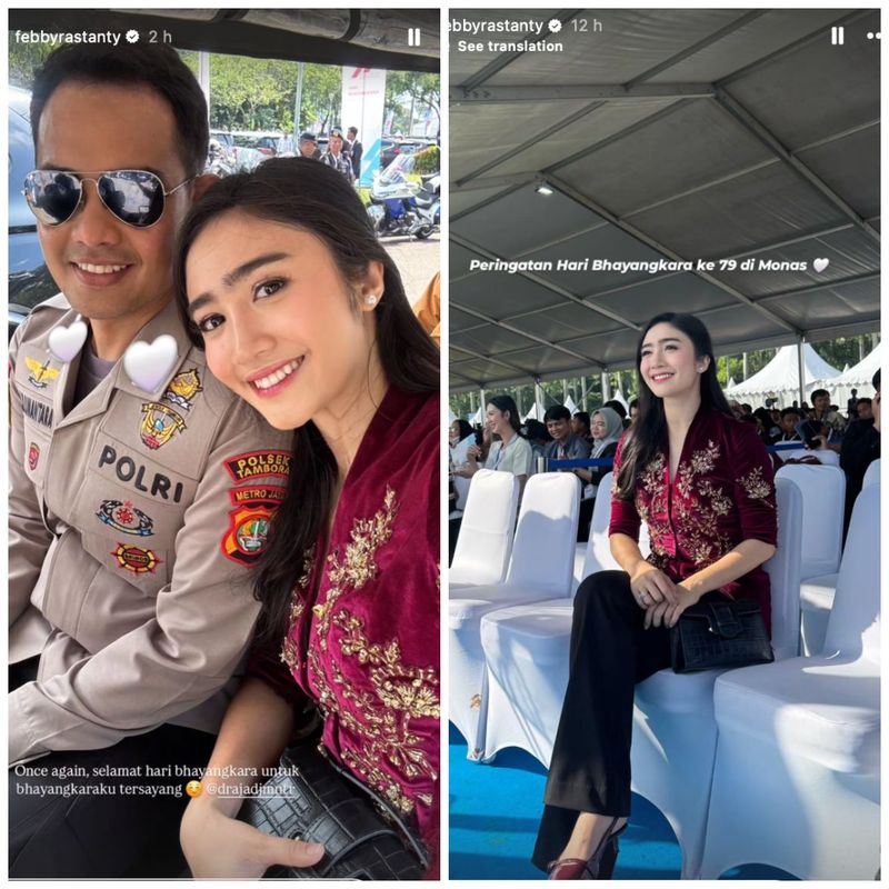 Beda gaya Uut Permatasari dan Febby Rastanty