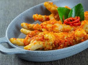 Resep Ceker Mercon yang Pedas dan Harum Daun Jeruk