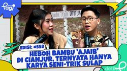 Heboh Bambu Ajaib di Cianjur, Ternyata Hanya Karya Seni-Trik Sulap