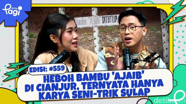 Heboh Bambu Ajaib di Cianjur, Ternyata Hanya Karya Seni-Trik Sulap