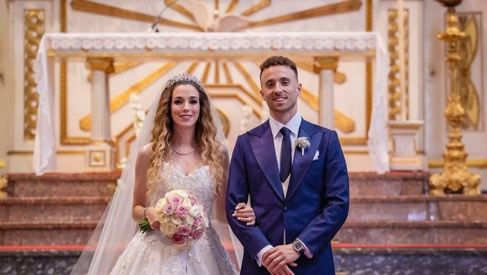 Diogo Jota menikah dengan Rute Cardoso