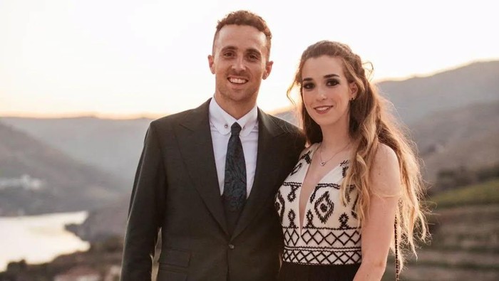 Diogo Jota dan Rute Cardoso