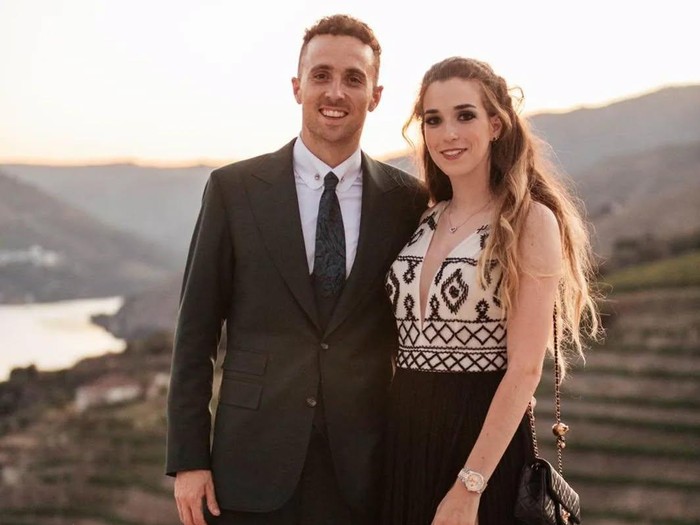 Diogo Jota dan Rute Cardoso