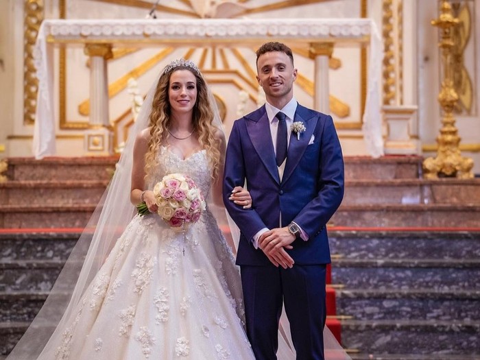 Diogo Jota dan Rute Cardoso