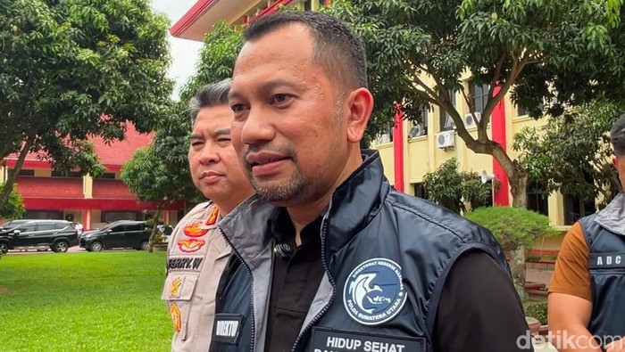 Dirresnarkoba Polda Sumut Kombes Jean Calvijn. (Finta Rahyuni/detikSumut)