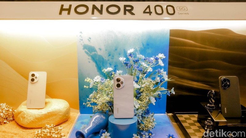 Honor 400 resmi diluncurkan di Indonesia, Jakarta, Rabu (3/7/2025). Honor 400 merupakan penerus Honor 200 Pro.