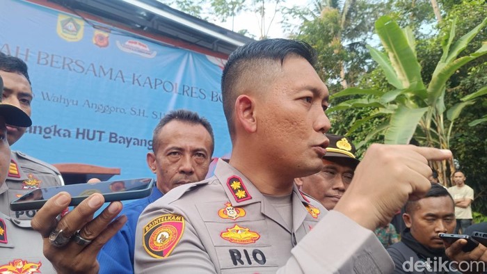Kapolres Bogor AKBP Rio Wahyu Anggoro (Rizky AM/detikcom)