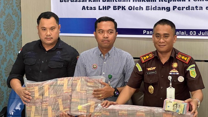 Kejari Banyuasin memulihkan keuangan negara Rp 2,5 miliar