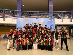 Jujitsu Ponorogo Ketiga Kalinya Juara Umum Proprov Jatim dengan 9 Medali