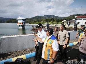 AHY Tinjau Proyek Irigasi di Waduk Pidekso Wonogiri, Ini Targetnya