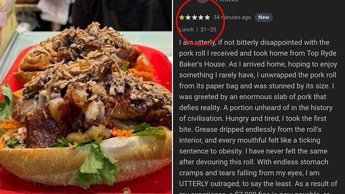 Pelanggan Ancam Tuntut Resto Rp 75 Juta karena Porsi Rotinya Melimpah