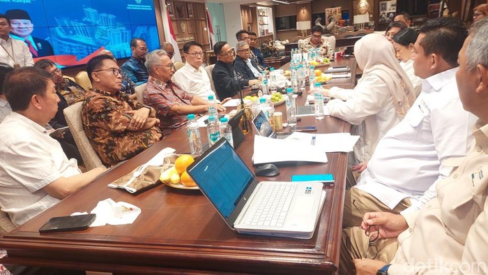 Pertemuan bos-bos properti di kantor Kementerian PKP bahas Program 3 Juta Rumah