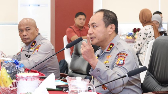 Polda Riau menggelar rapat kesiapan menjelang Riau Bhayangkara Run 2025, Kamis (3/7/2025).