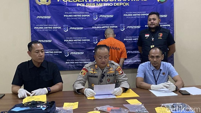 Polres Depok merilis kasus pencurian rumah kosong