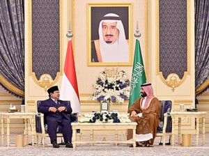 Pangeran MBS Sampaikan Salam dan Doa dari Raja Salman untuk Prabowo