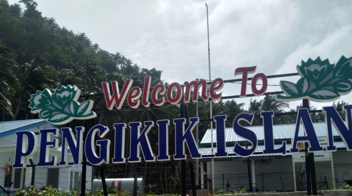 Landmark Pulau Pengikik yang diklaim milik Kabupaten Mempawah yang kini jadi wilayah Bintan, Kepri