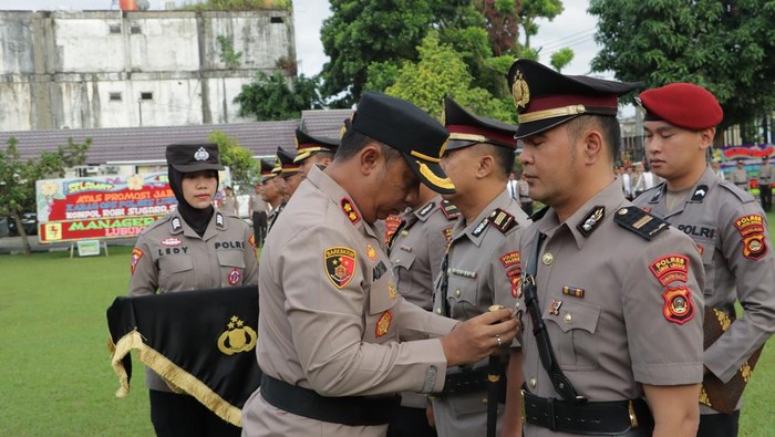Sertijab 4 pejabat Polres Lubuklinggau