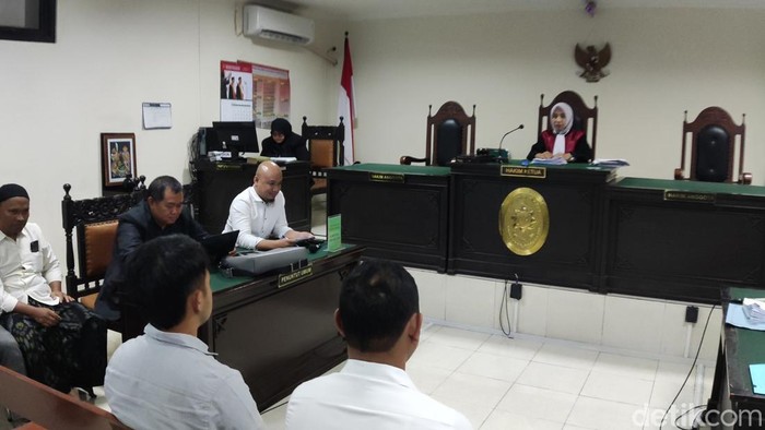 Suasana sidang praperadilan di PN Sleman, Kamis (3/7/2025).