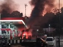 Terungkap, Kebakaran SPBU di TTU Dipicu Percikan Api dari Busi Pemotor