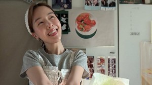 Minah jadi member kedua Girls Day yang melangkah ke pelaminan. (Foto: dok. Instagram @bbang_93)