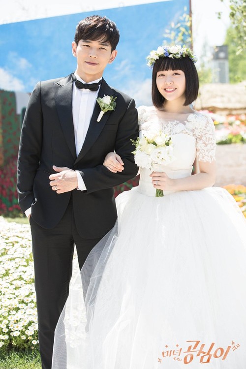 Bang Minah & On Juwan dalam drama Korea Beautiful Gong Shim (2016).