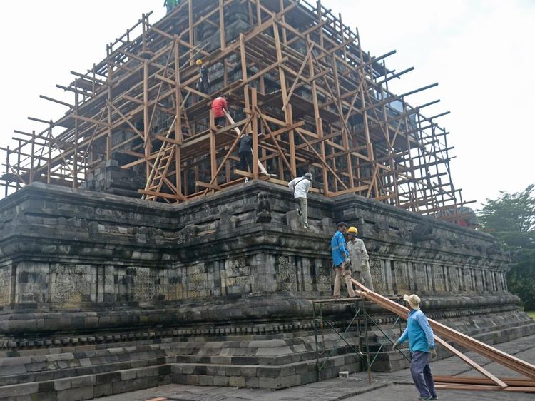 Bocor, Candi Mendut Magelang Mulai Dipugar