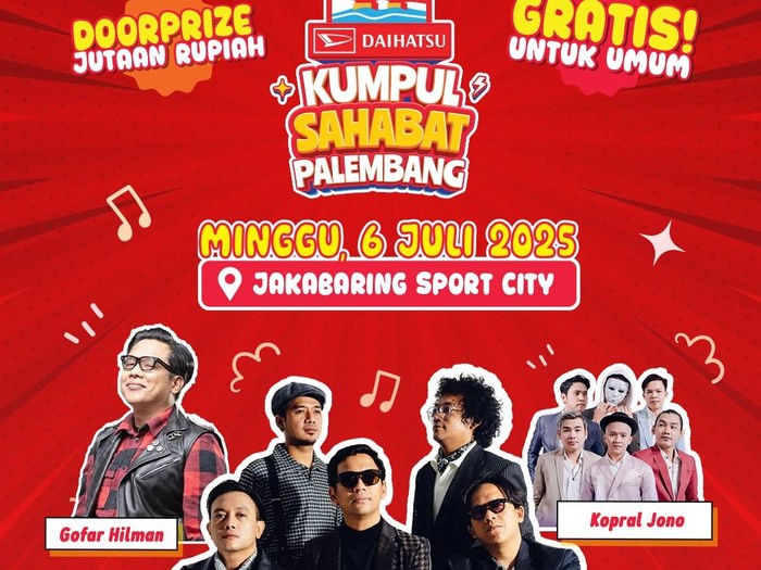 Daihatsu Kumpul Sahabat Palembang 2025