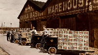 oto dokumentasi gudang Del Monte tahun 1886. Ini merupakan masa ketika nama perusahaan pertama kali diperkenalkan secara resmi.  Foto: Archive Del Monte