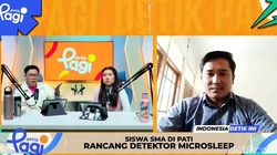 Siswa SMA di Pati Rancang Detektor Microsleep