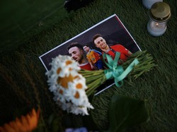 Liverpool turut akan bertanggung jawab atas tiga anak Diogo Jota dengan menanggung biaya-biaya pendidikan (REUTERS/Pedro Nunes)