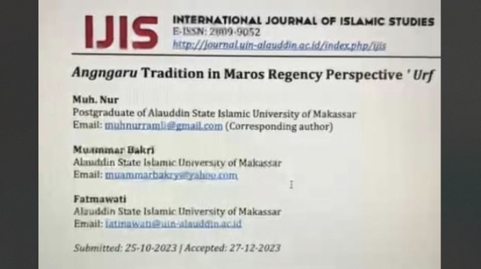 Jurnal alumni UI diduga diplagiat di UIN Makassar dengan melibatkan mahasiswa pascasarjana dan dua guru besar.